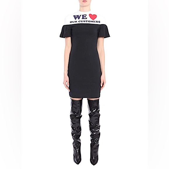 Moschino Couture “We Love Our Customers” Dress - Picture 10 of 10